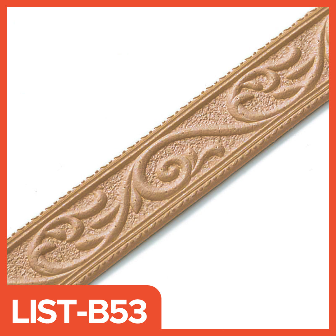 3D Wall List 2.3 Meters Long, 8 CM Wide and 5CM Wallpaper Roll for Border