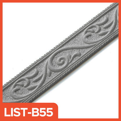 3D Wall List 2.3 Meters Long, 8 CM Wide and 5CM Wallpaper Roll for Border