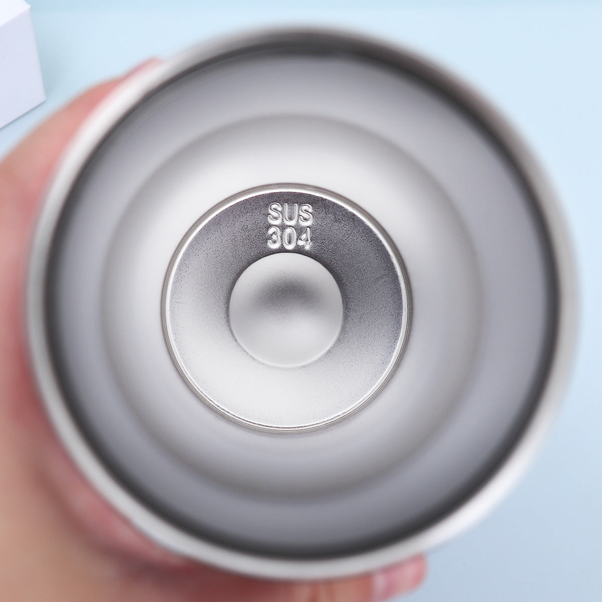 890ml Stainless Steel Drinking Tumbler - Handle 2in1 Vacuum Insulated Portable Thermos Heat Resistant