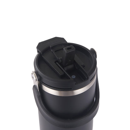 HOPTECH - ORIGINAL 2in1 Tumbler Handle / Portable Drinking Bottle Tea Coffee Fitness Stainless Steel Vacuum Insulated Thermos / Tea Coffee Car Cup