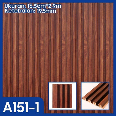 Panel Dinding WPC Premium Motif Kayu 3D A151