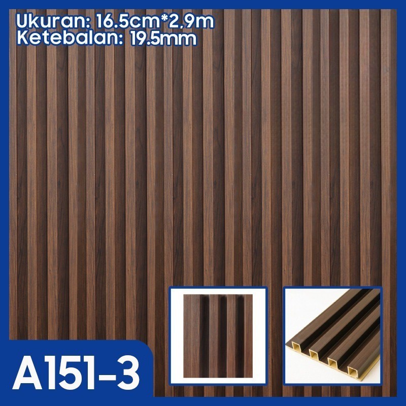 Panel Dinding WPC Premium Motif Kayu 3D A151