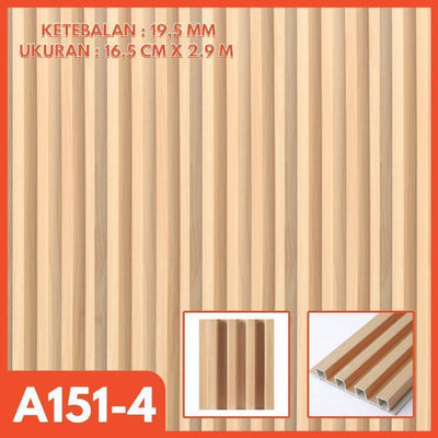 Panel Dinding WPC Premium Motif Kayu 3D A151