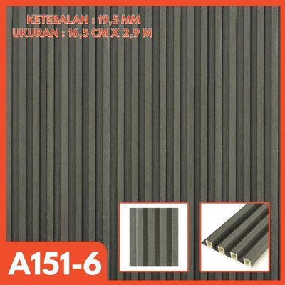 Panel Dinding WPC Premium Motif Kayu 3D A151