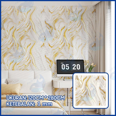 Wallpaper Dinding Motif Marble Roll 120 x 280cm A58