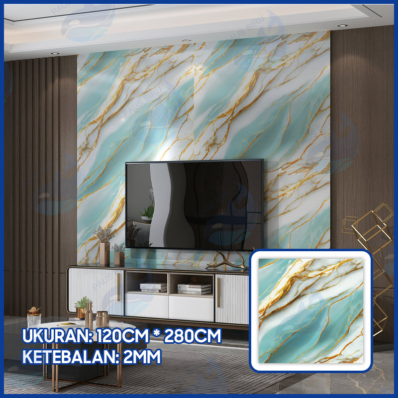 Wallpaper Dinding Motif Marble Roll 120 x 280cm A58