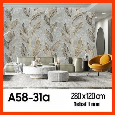 Wallpaper Dinding Motif Marble Roll 120 x 280cm A58