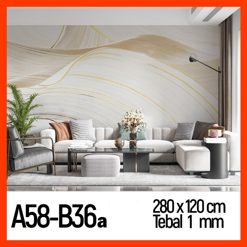 Wallpaper Dinding Motif Marble Roll 120 x 280cm A58