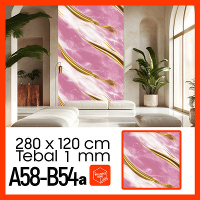 Wallpaper Dinding Motif Marble Roll 120 x 280cm A58