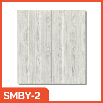 Wall Sticker 3D Foam Motif Kayu A03