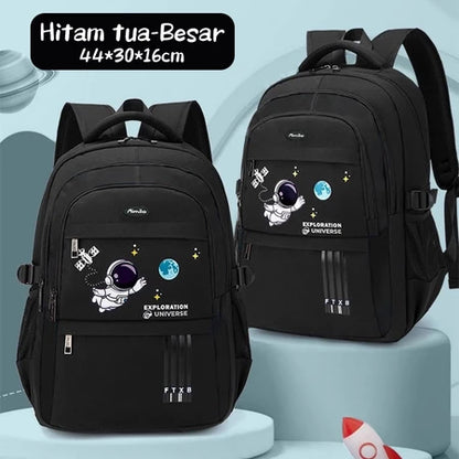 [READY] Hoptech Elementary School Boys' School Bags Astronaut Children's Bags Boys' School Bags School Backpacks
