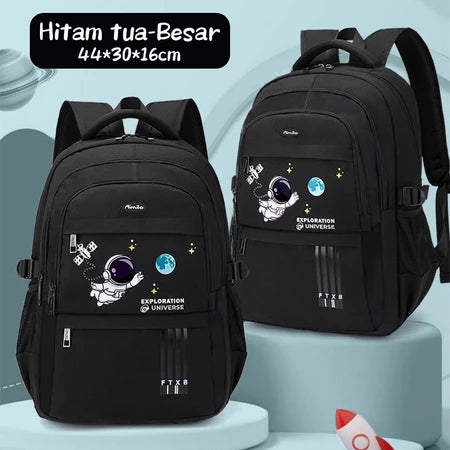 [READY] Hoptech Elementary School Boys' School Bags Astronaut Children's Bags Boys' School Bags School Backpacks