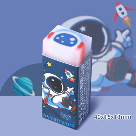 HOPTECH Cute Eraser Character Pencil Eraser Astronout Eraser Pencil School Stationery