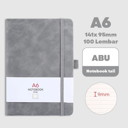 HOPTECH-Notebook A6/A5 Pocket Small Diary Book Meeting Scrapbook Mini 100 Sheets