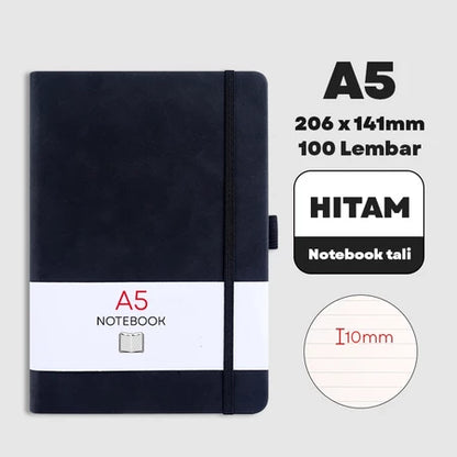 HOPTECH-Notebook A6/A5 Pocket Small Diary Book Meeting Scrapbook Mini 100 Sheets