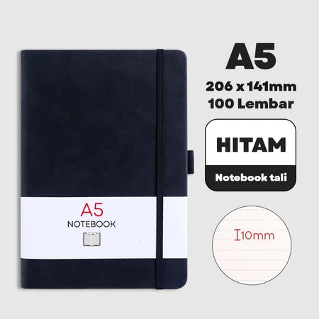 HOPTECH-Notebook A6/A5 Pocket Small Diary Book Meeting Scrapbook Mini 100 Sheets