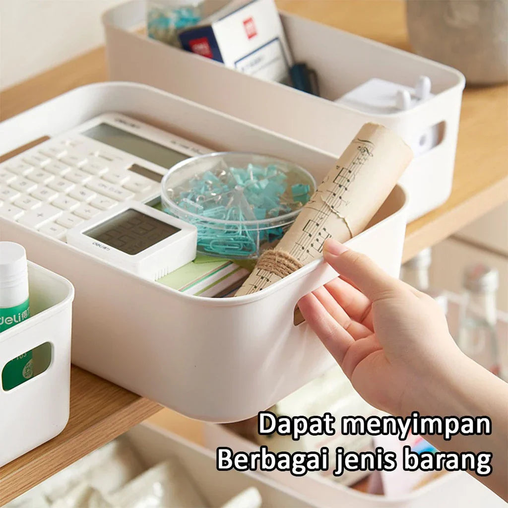 Hoptech - Kotak Penyimpanan Serbaguna Keranjang Organizer Multifungsi Storage Praktis dan Awet