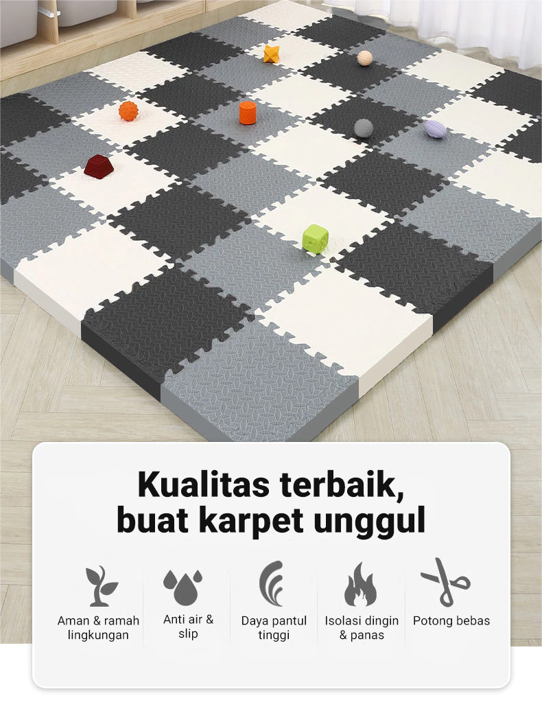 Matras Puzzle B19  Alas Bermain Anak