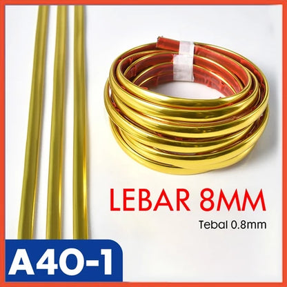 wallpaper list gold 8mm