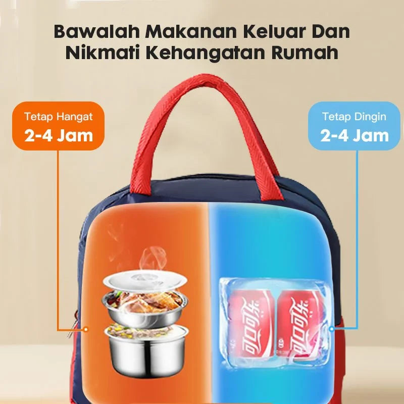 Tas Bekal Makanan Anak Lunch Bag Tempat Bekal Anak Tempat Penyimpanan Makanan Tas Lunch Box