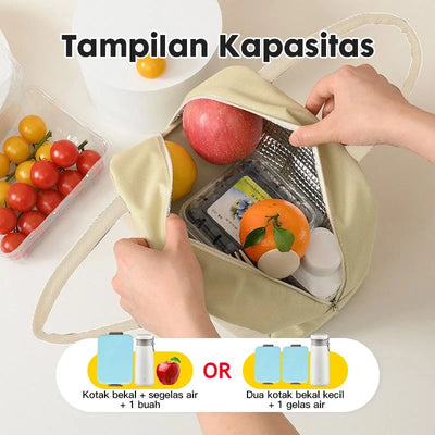 Tas Bekal F163 Motif Kartun Lucu