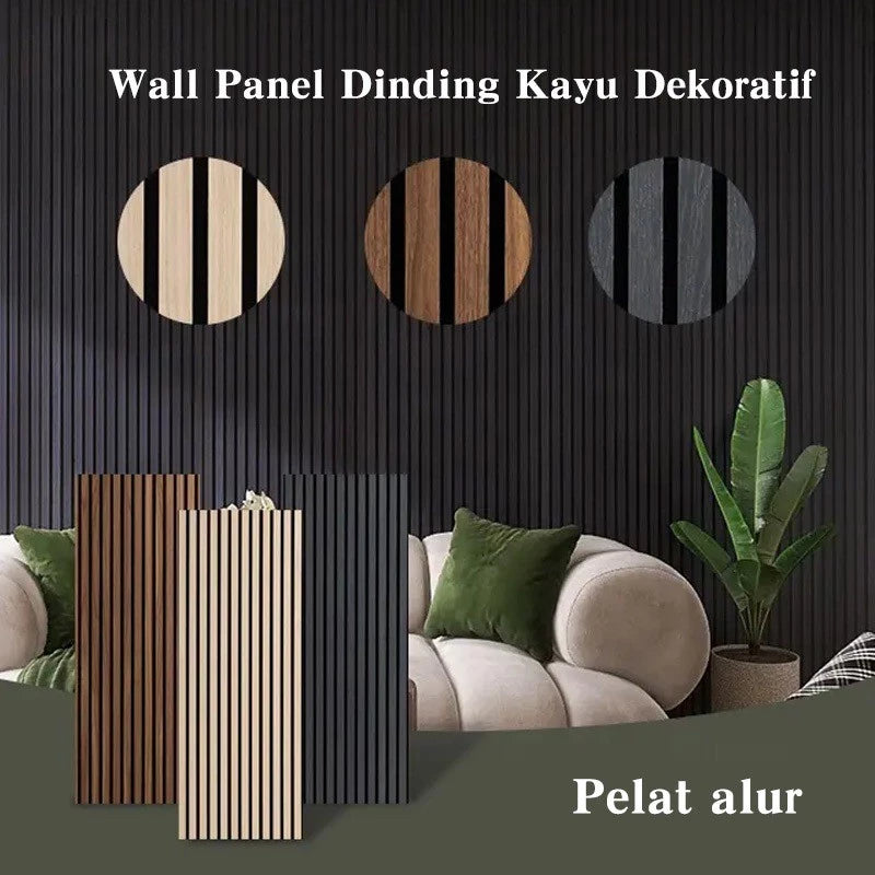 Wood Panel Home Decoration Wall Decorative Wood Wall Panel 2.9 Meters Echo Wood Composite Material