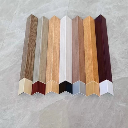 WPC Wallpanel Corner List / WPC Cover List Per Bar Waterproof Wall Panel 2.9 Meters