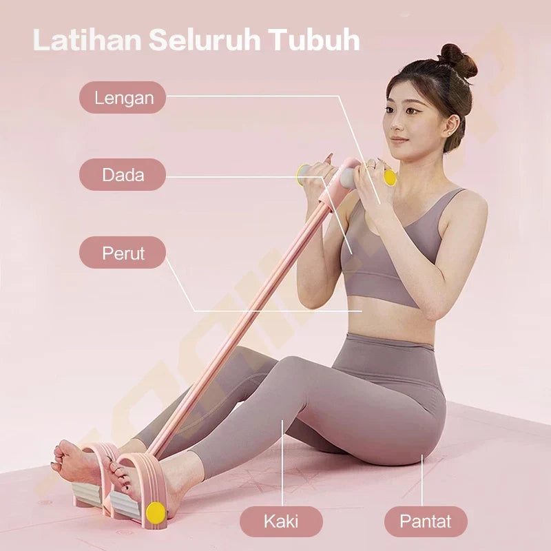 Tummy Trimmer Alat Fitness Alat Olahraga Pengecil Perut Dan Pembakar Lemak
