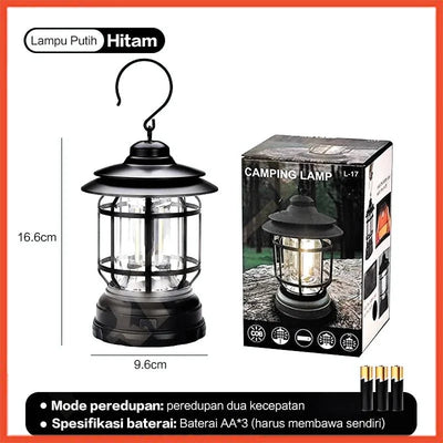 Lampu Camping K18 Retro
