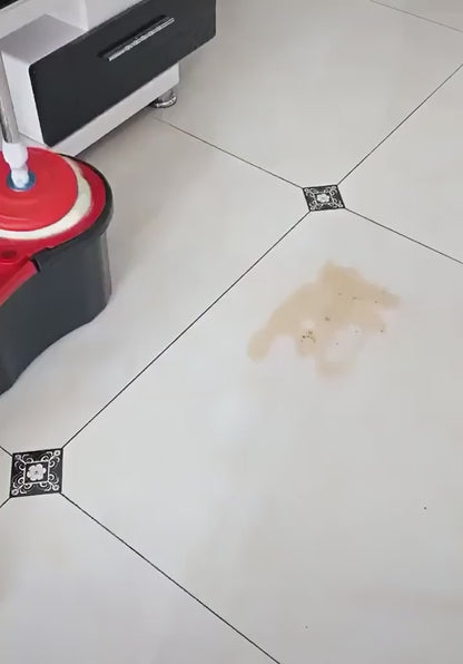 Hoptech - ALAT PEL LANTAI MOP DENGAN ROL PRAKTIS KAIN PEL PUTAR SPIN MOP 6L BUCKET ULTRA MOP