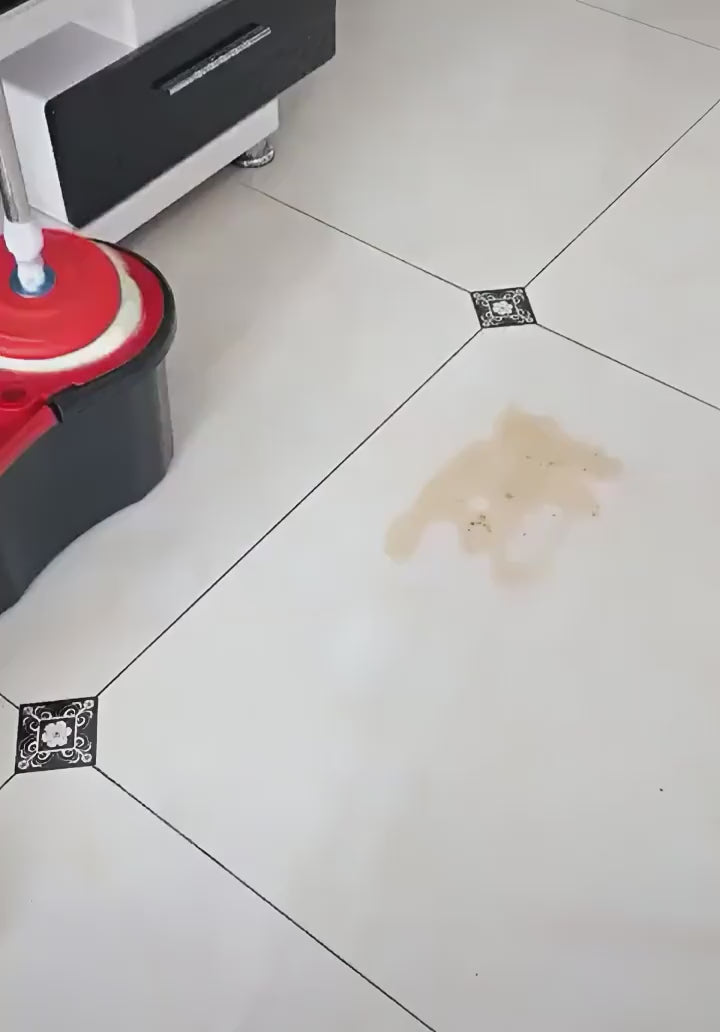 Load video: Hoptech - ALAT PEL LANTAI MOP DENGAN ROL PRAKTIS KAIN PEL PUTAR SPIN MOP 6L BUCKET ULTRA MOP