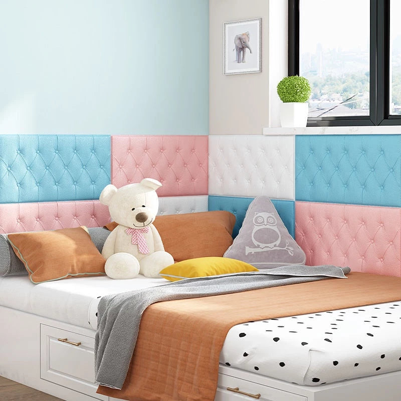 Hoptech - Wallpaper 3D Foam Kedap Suara Tahan Air Headboard Bed Wallfoam Empuk