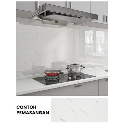 Wall Sticker Motif Marble A14 (10 pcs)