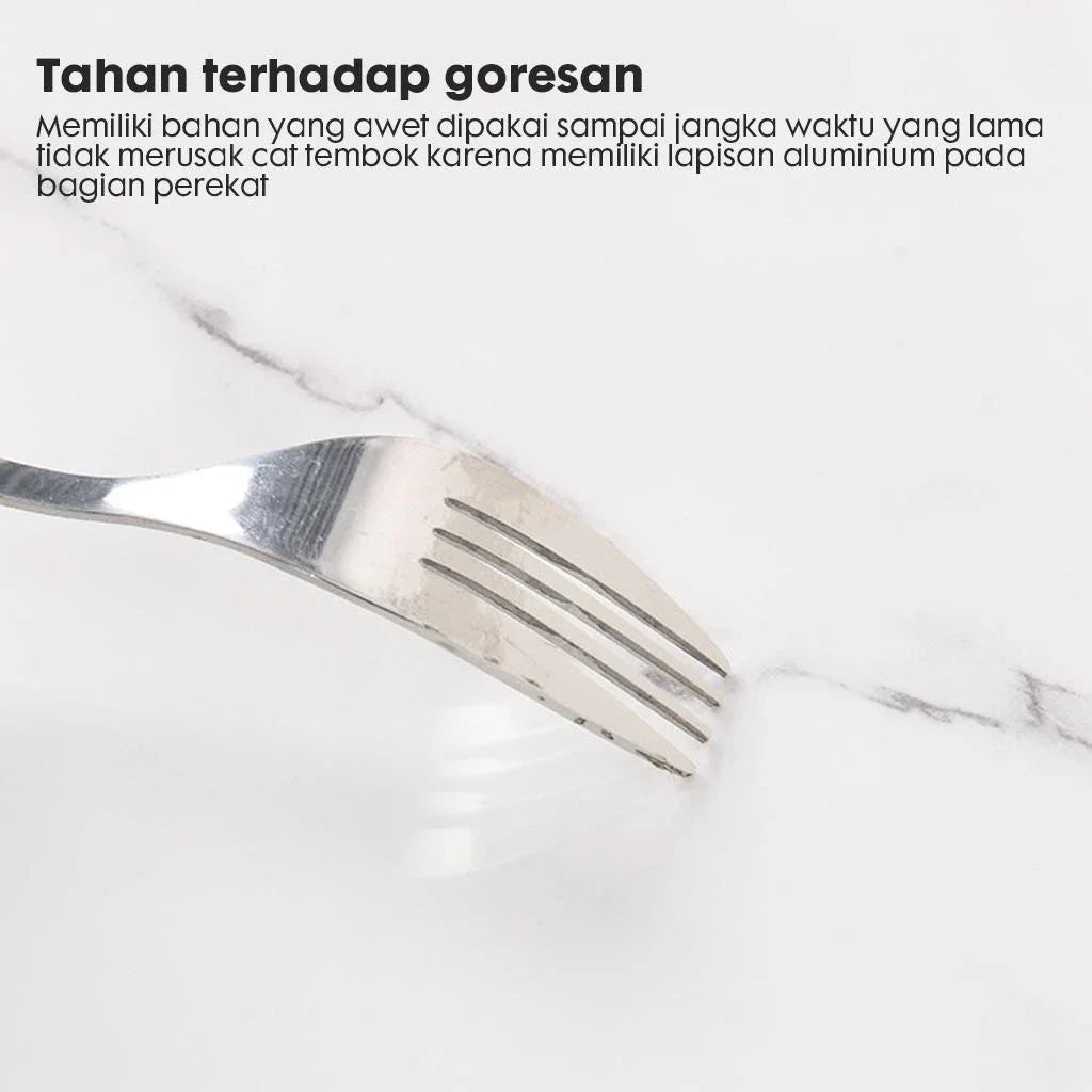 Wallpaper dinding Vinyl Marble 1.2 x 2.45 Meter tebal 2.5 MM Wallpaper Foam Marble Tebal Roll Vinyl Marbel Granit Stiker A52