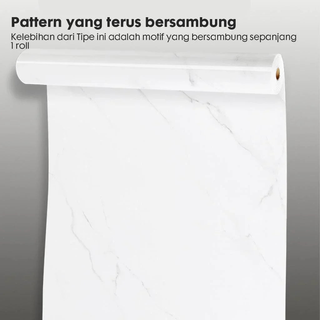 Wallpaper dinding Vinyl Marble 1.2 x 2.45 Meter tebal 2.5 MM Wallpaper Foam Marble Tebal Roll Vinyl Marbel Granit Stiker A52