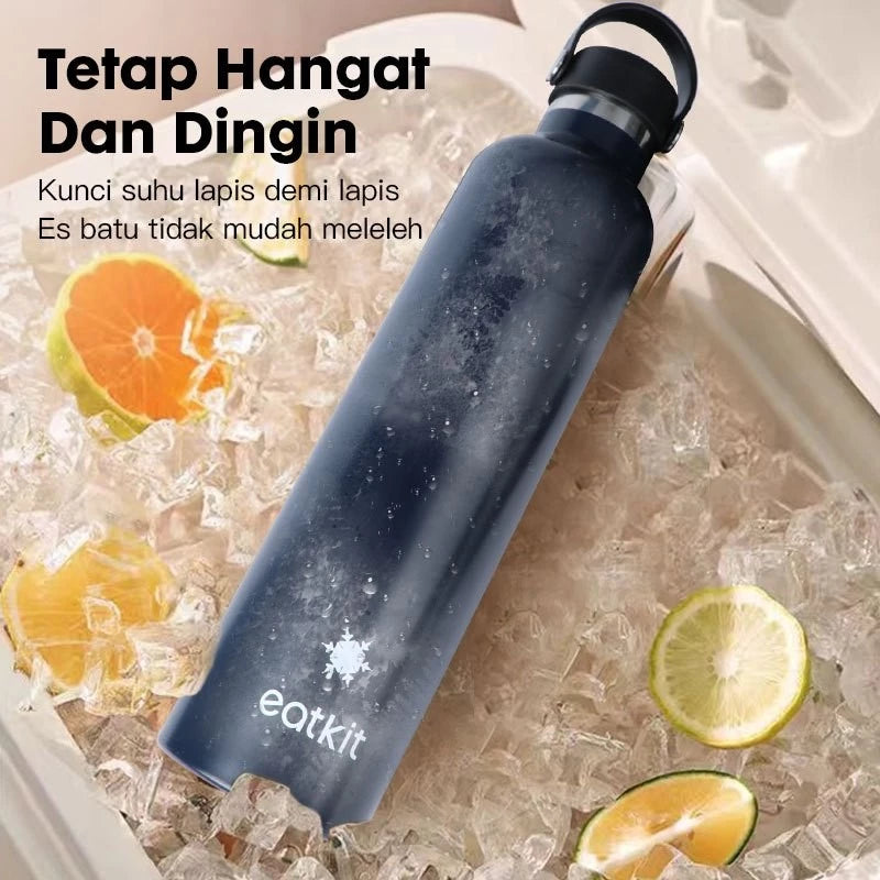 HOPTECH - 304 Stainless Steel Tumbler 1000ml | Heat and Cold Resistant Drinking Bottle | Vacuum Thermos Cup