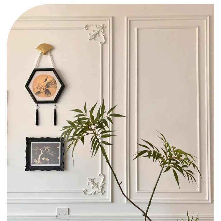 List Moulding Dekorasi Ruangan Gaya Eropa Wall Decor Bahan PS Anti Rayap & Anti Air, Kokoh & Tidak Rapuh Ukuran 3cm, 4cm, 6cm Panjang 2.9M