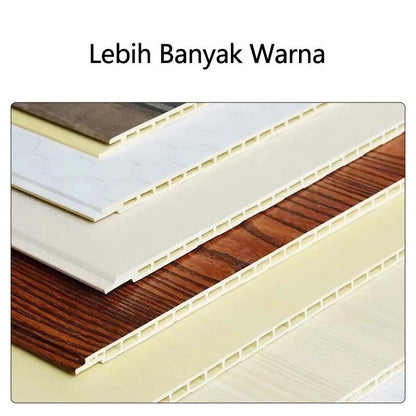 HOPTECH - PVC Wallboard 2.90 Meters Long, 40 Cm Wide, 8.5 Mm Thick, WPC Wall Panel Premium Wall Decoration