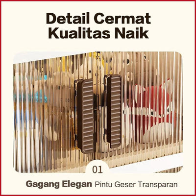 Rak Pakaian D143 Pintu Geser