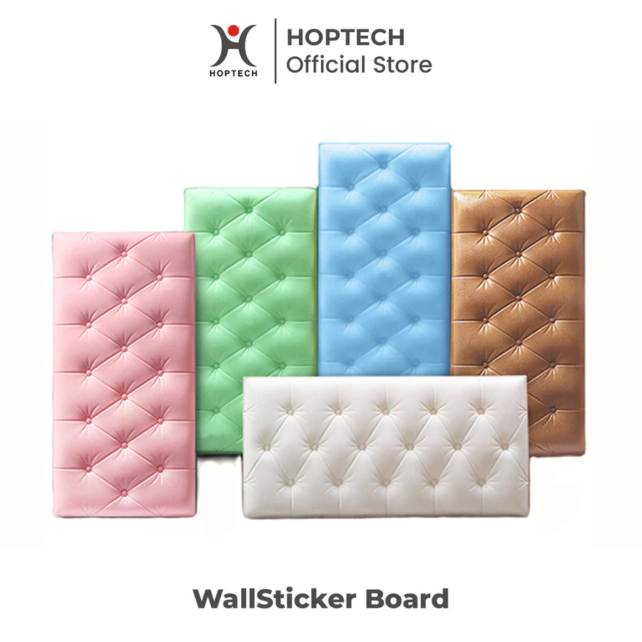 Hoptech - Wallpaper 3D Foam Kedap Suara Tahan Air Headboard Bed Wallfoam Empuk